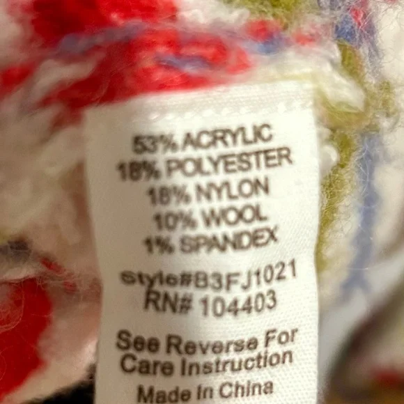 Blu Pepper Multicolor Button-Up Cardigan - Picture 4 of 12